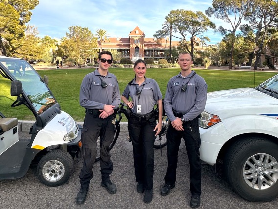 Photo of UAPD Student Community Service Officers