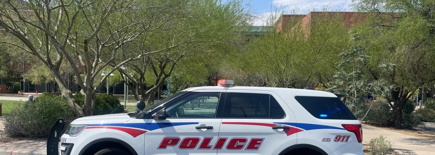 Picture of UAPD vehicle